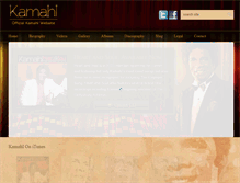Tablet Screenshot of kamahl.com